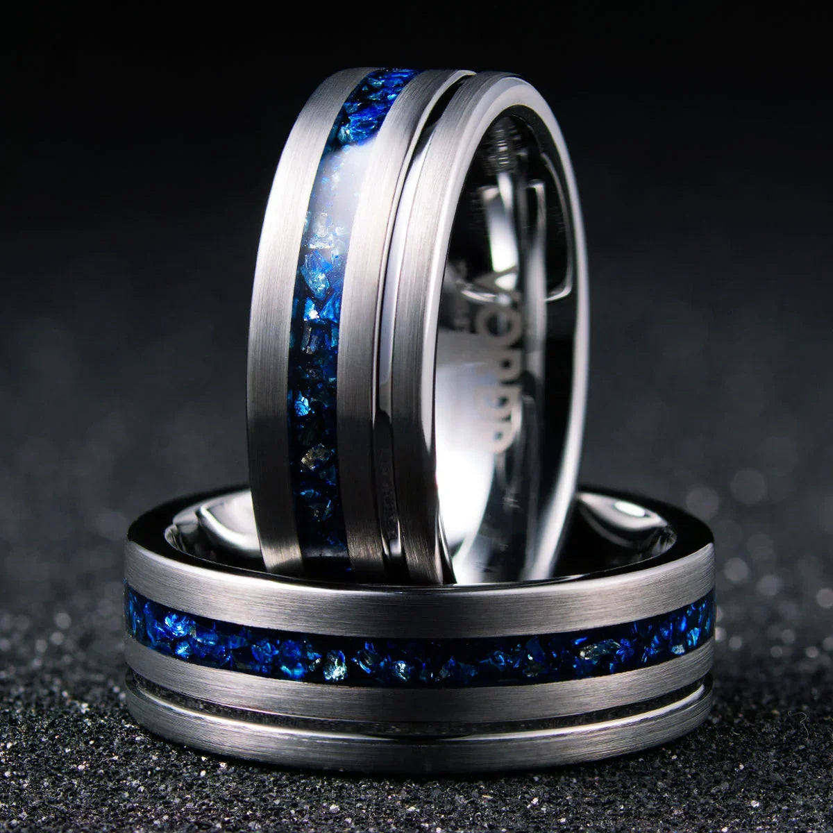 Anillo Andes Glacier Carburo de Tungsteno