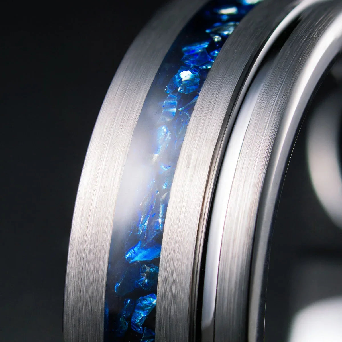 Anillo Andes Glacier Carburo de Tungsteno