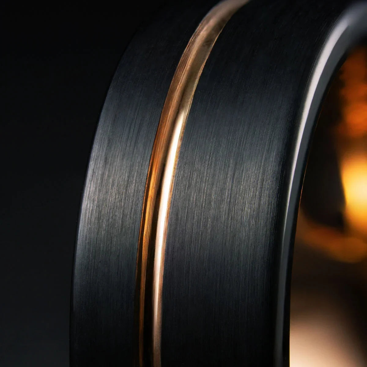 Anillo Parallax Black Carburo de Tungsteno