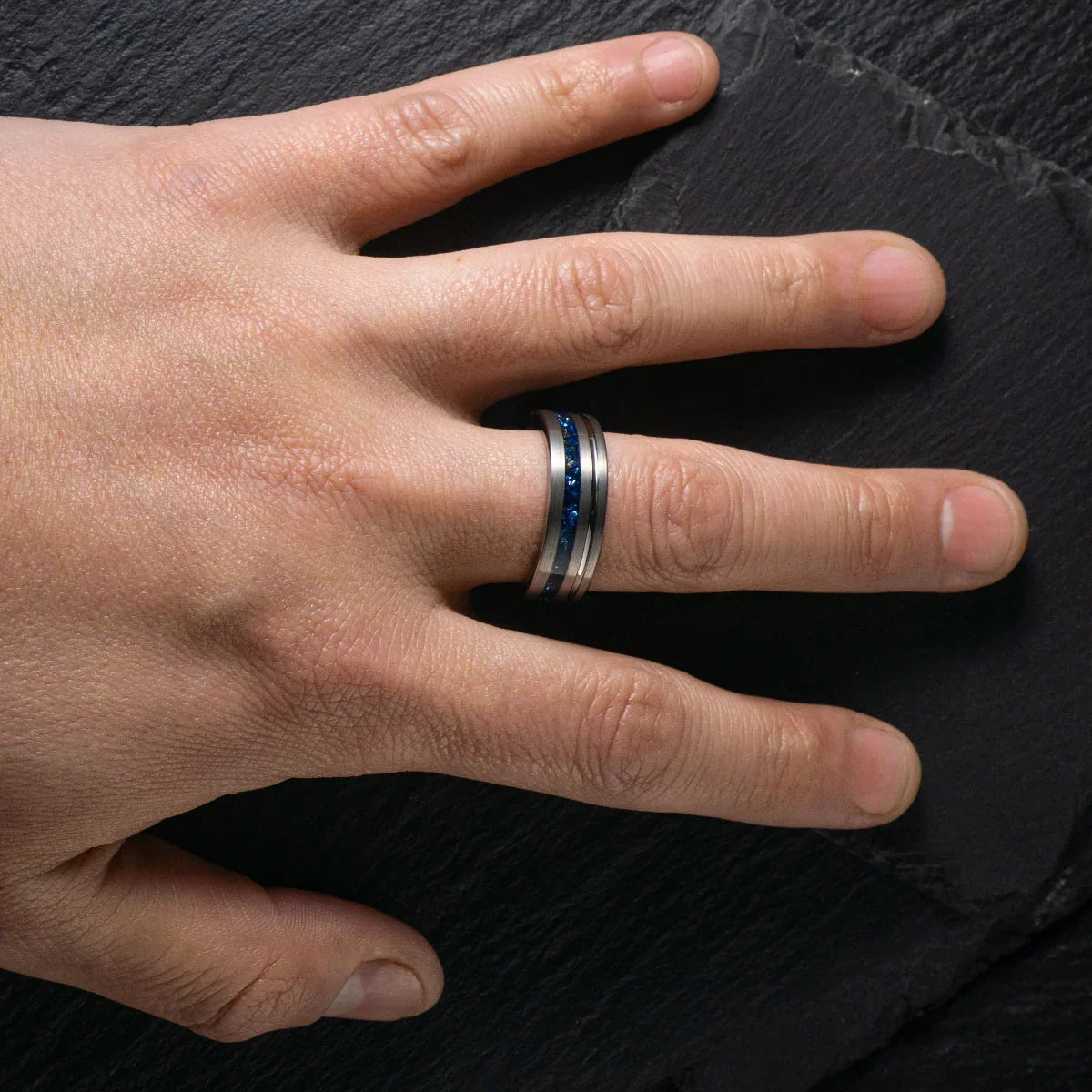 Anillo Andes Glacier Carburo de Tungsteno