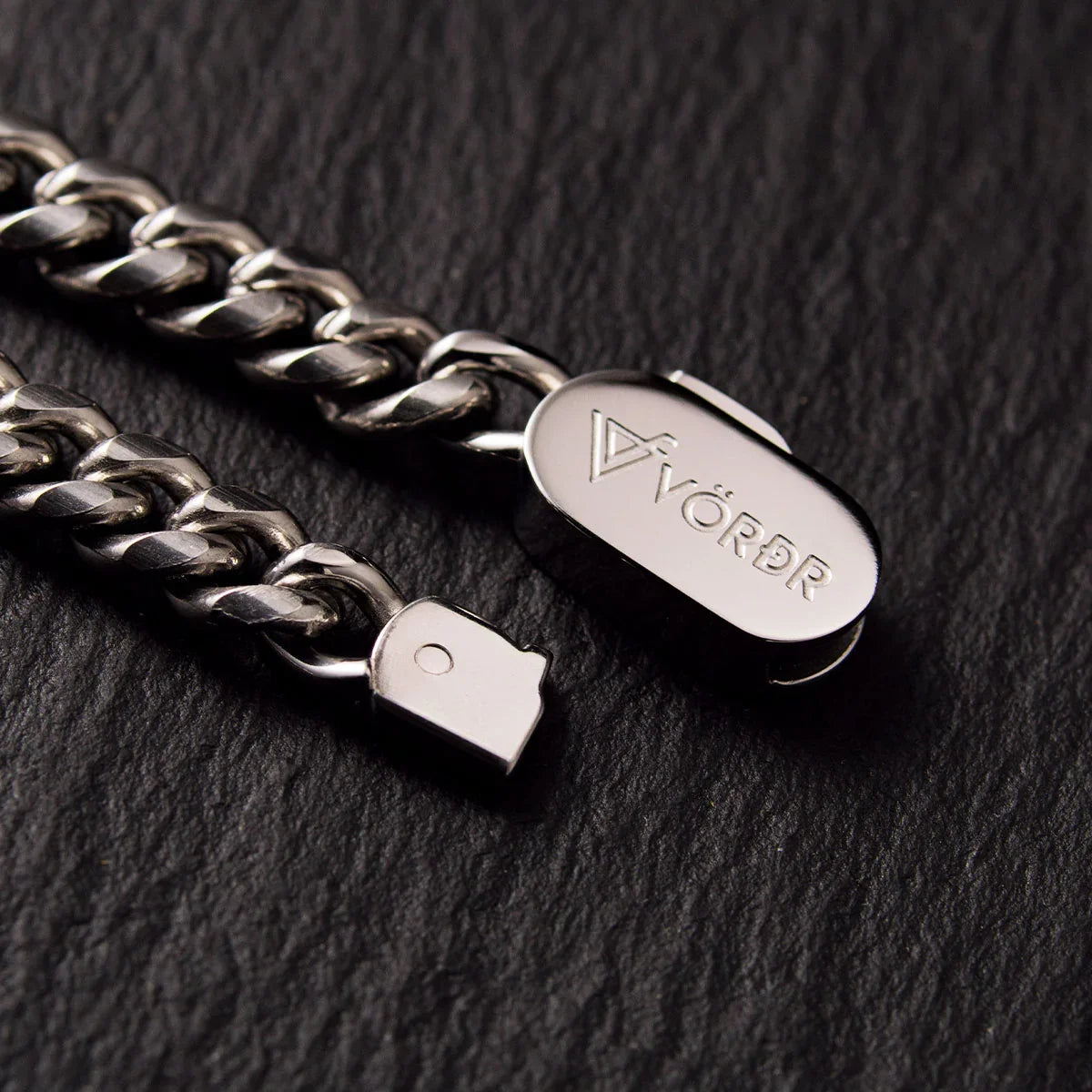 Cadena Cuban Silver 6mm