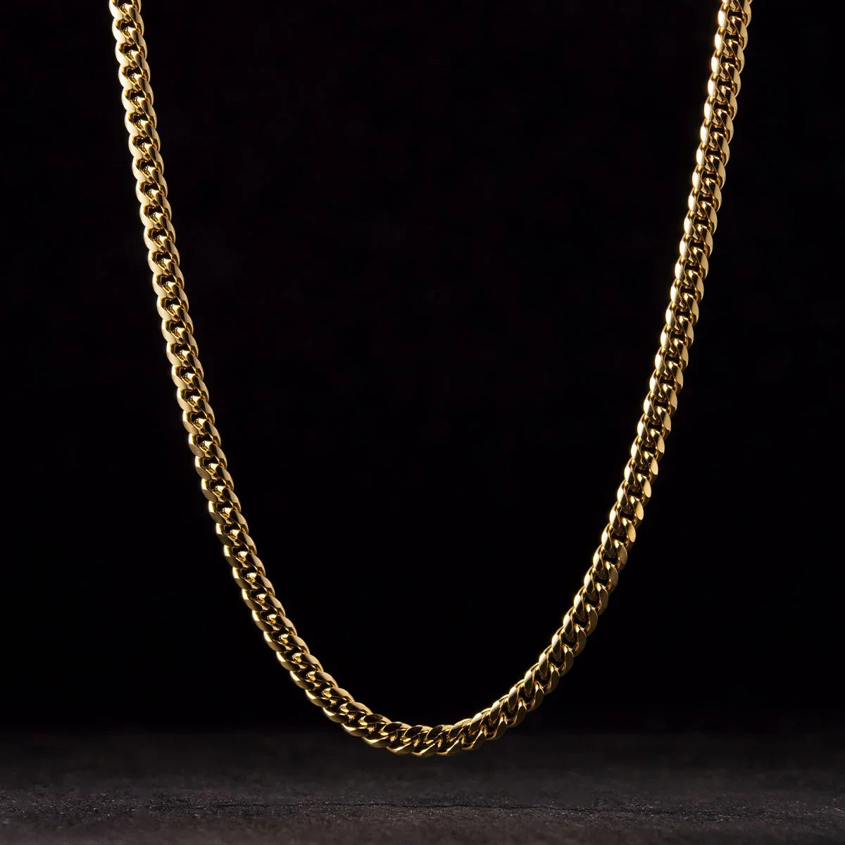 Cadena Cuban Gold 4mm