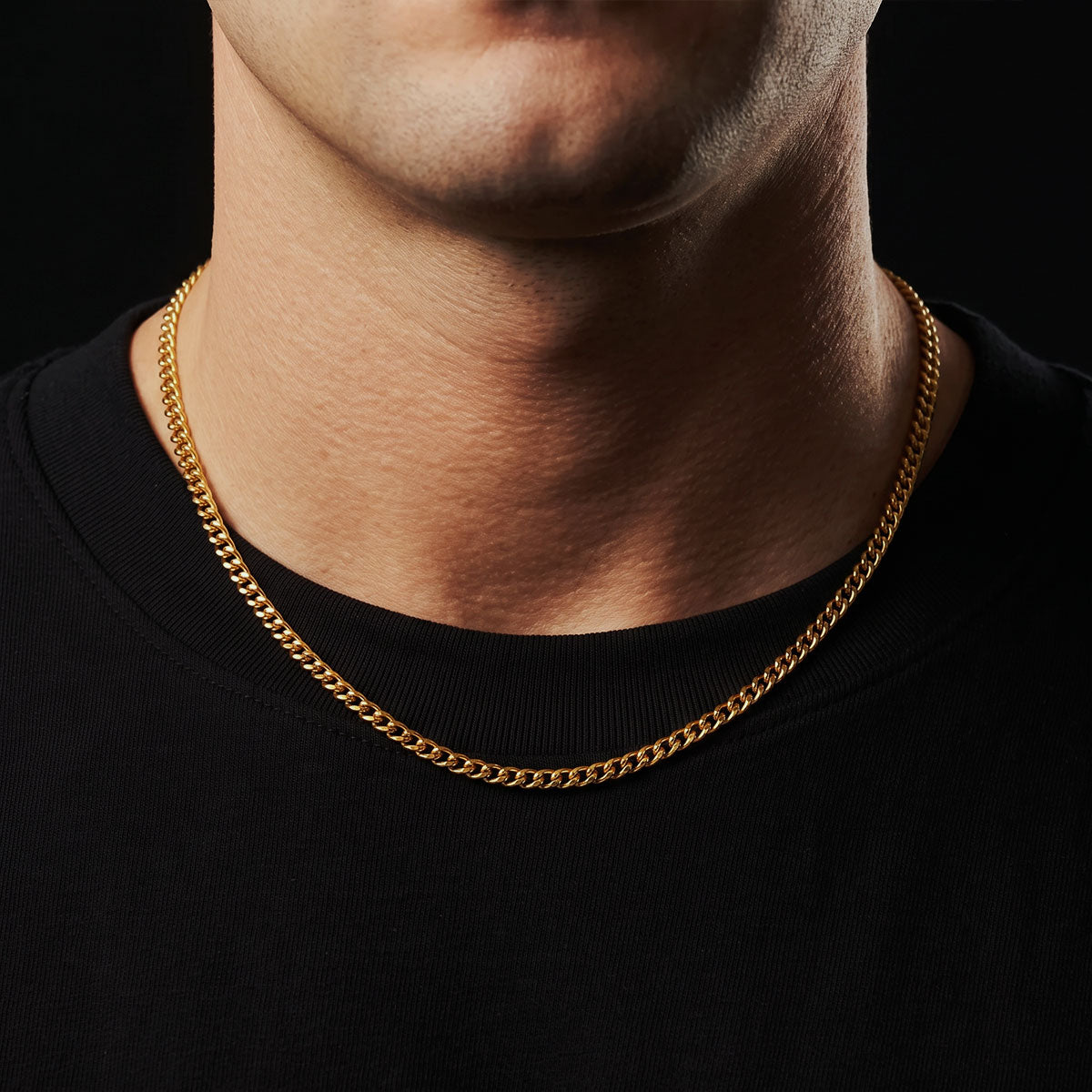 Cadena Cuban Gold 4mm