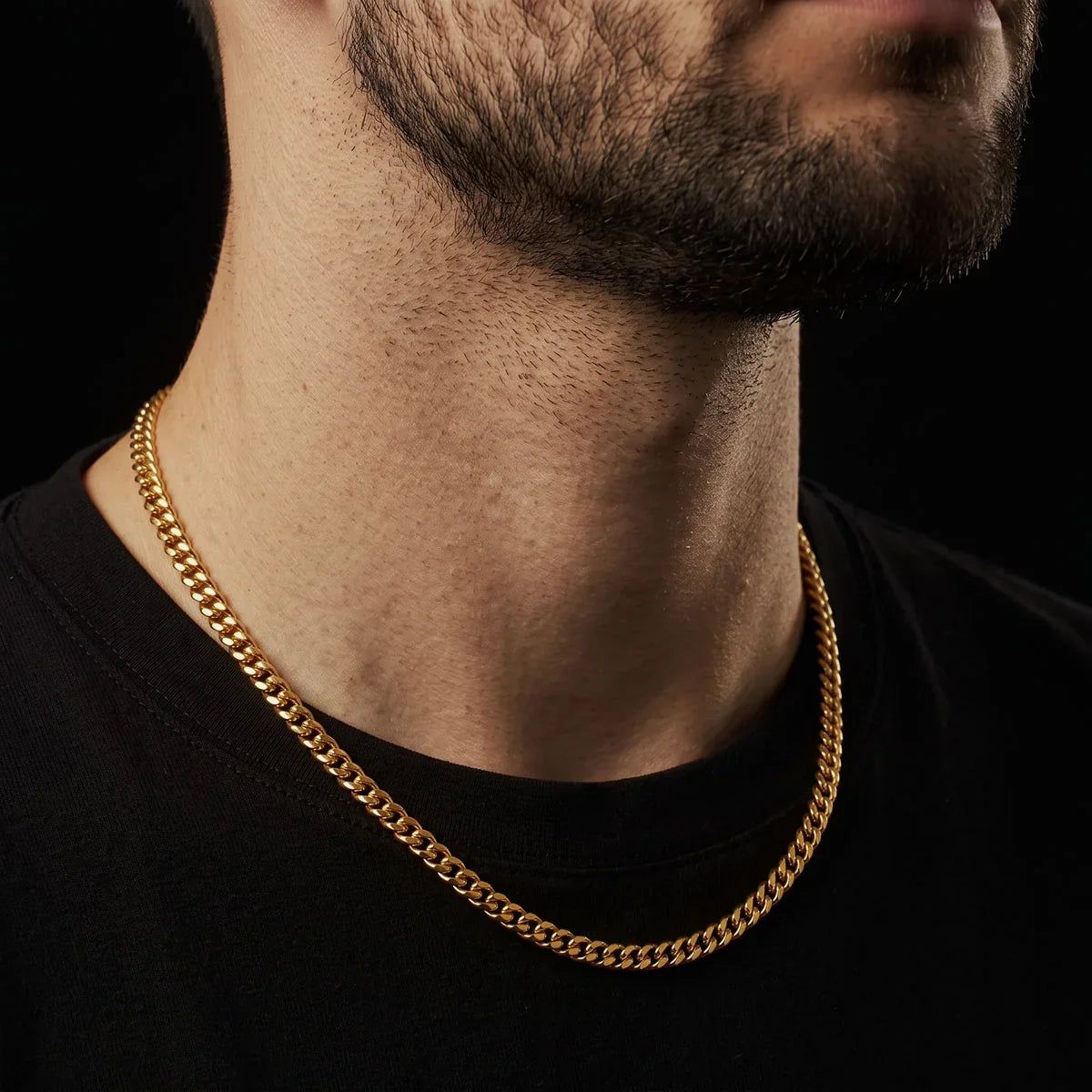 Cadena Cuban Gold 6mm