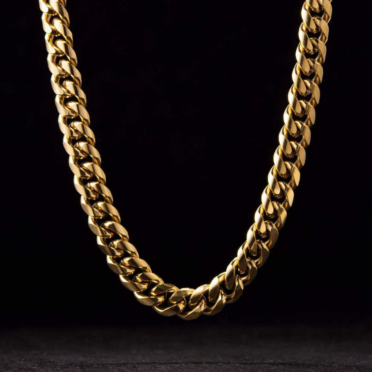 Cadena Cuban Gold 8mm