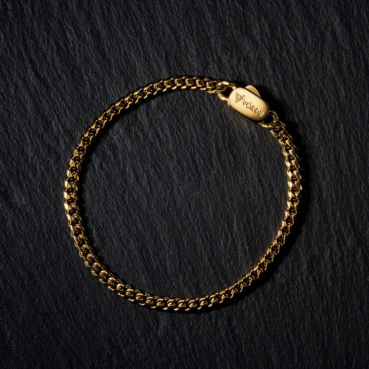 Pulsera Cuban Gold 4mm