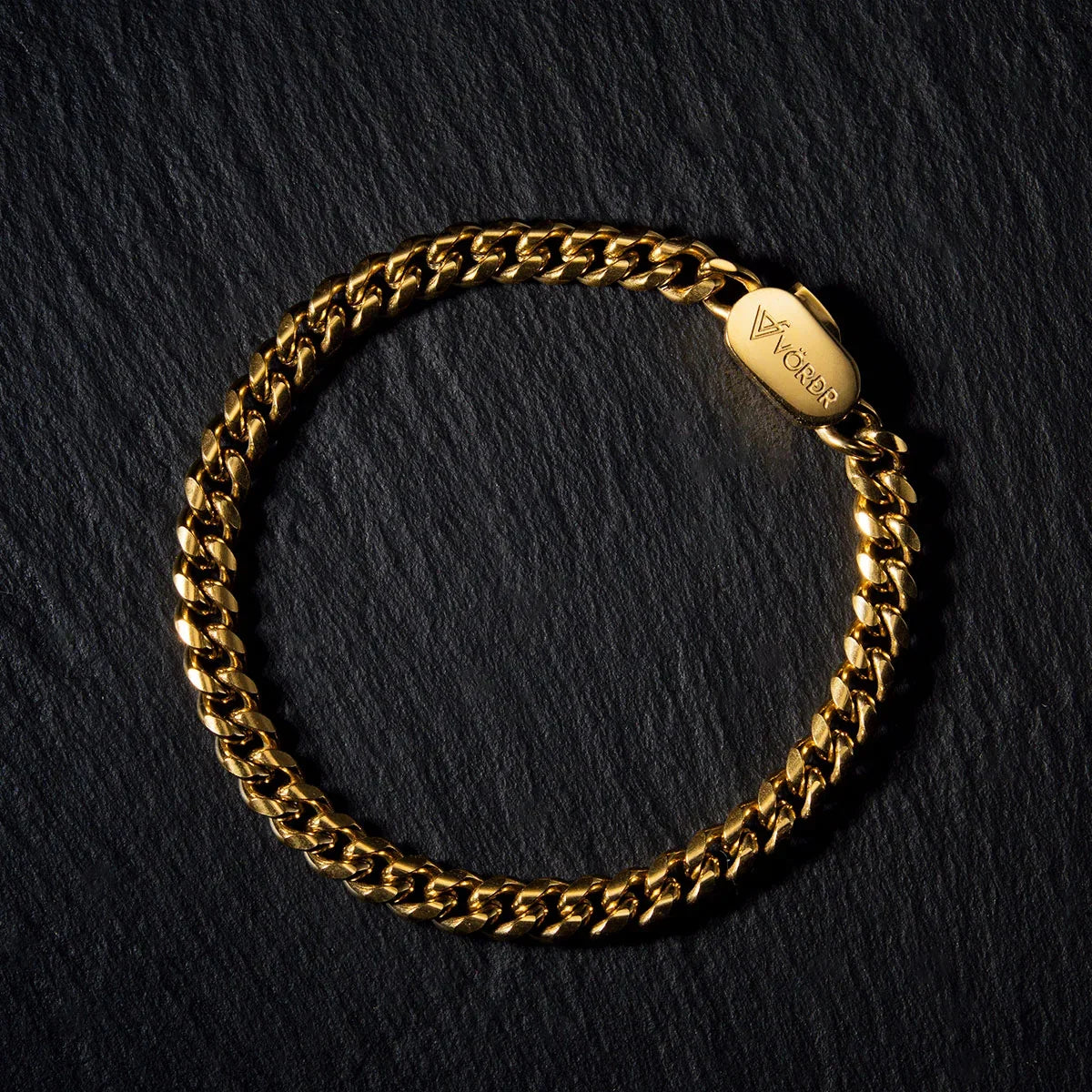 Pulsera Cuban Gold 6mm