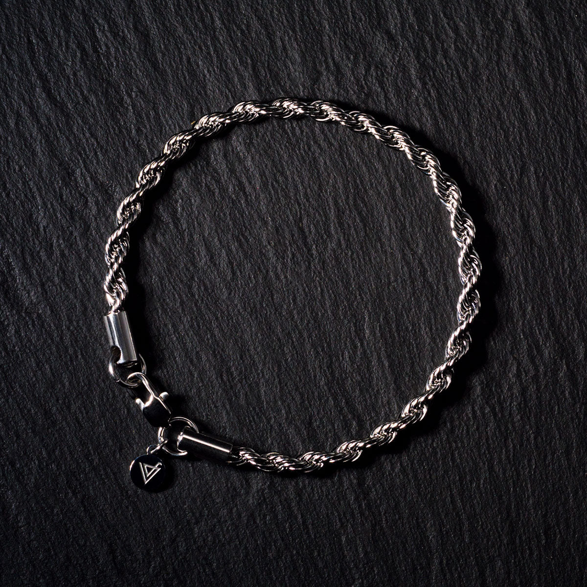 Pulsera Rope Tourbillon Silver 4mm