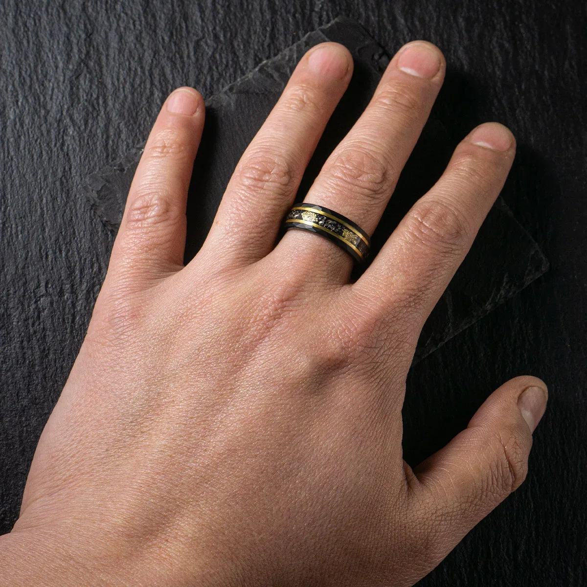 Anillo Rich Way Carburo de Tungsteno