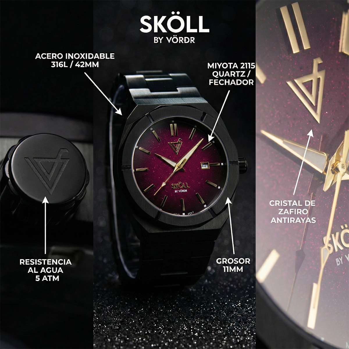 RELOJ SKÖLL by VÖRÐR®