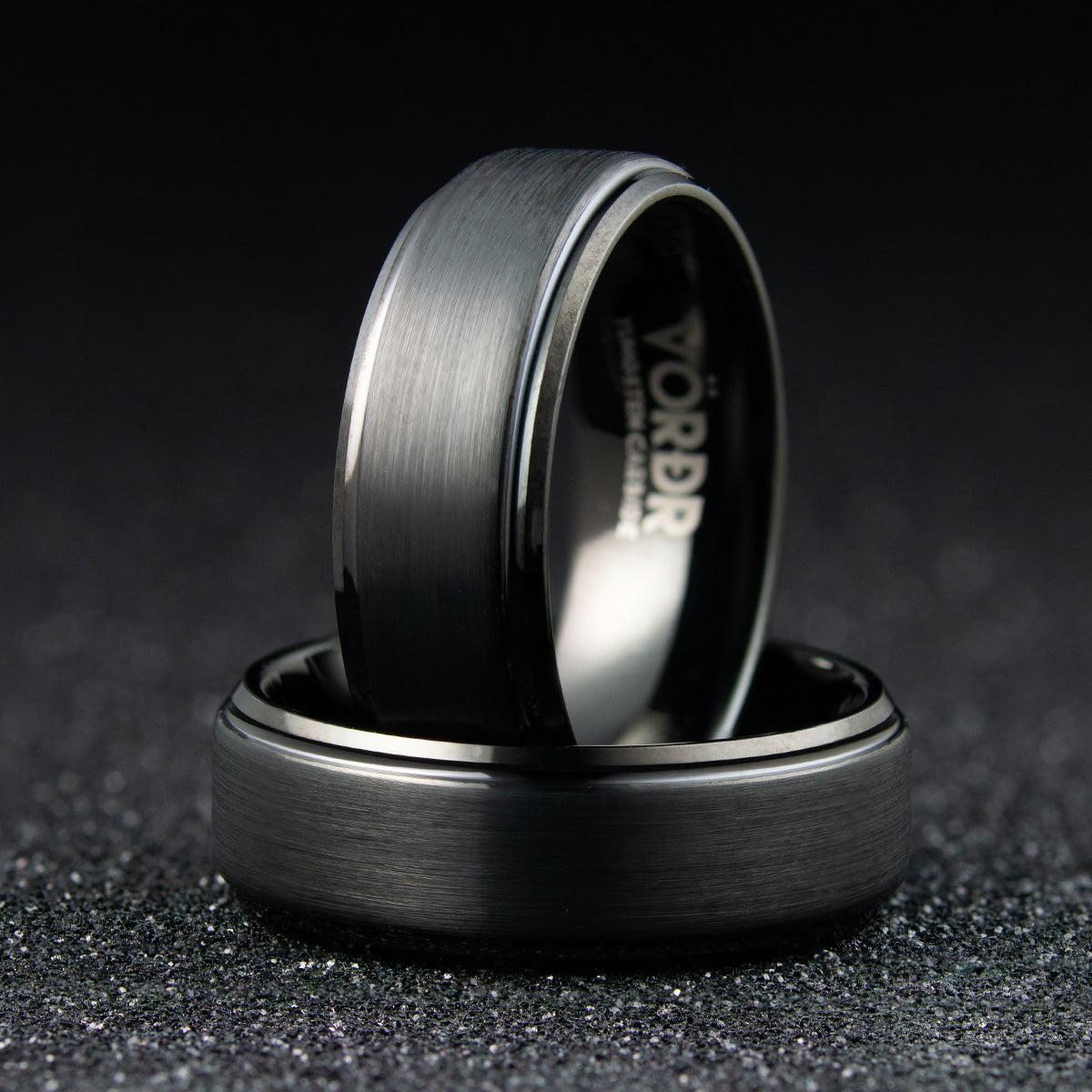 Anillo Monolith Black Carburo de Tungsteno