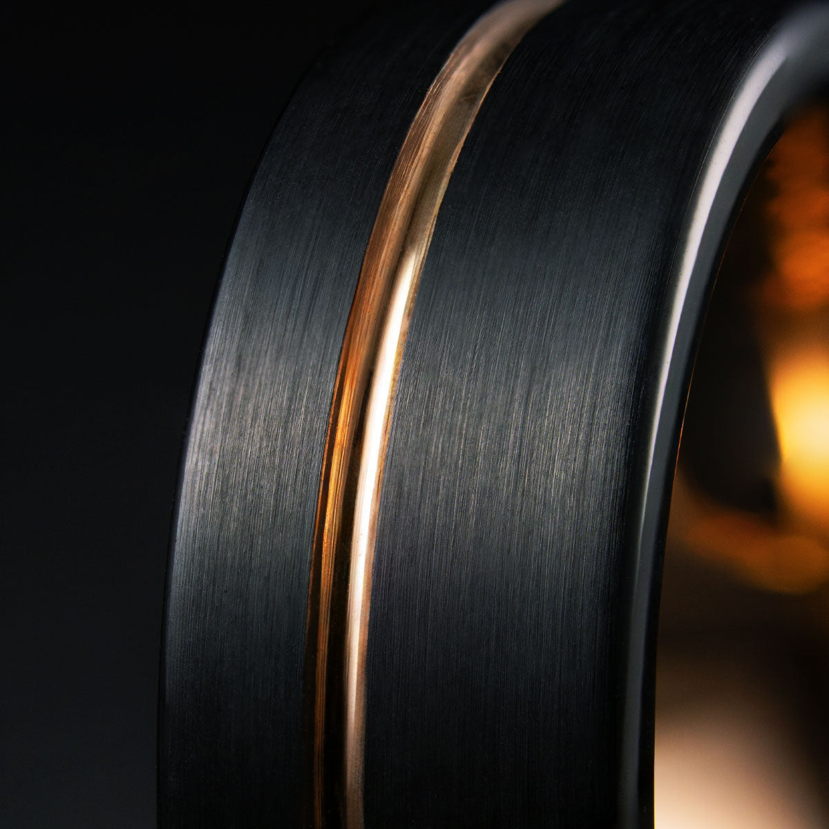 Anillo Parallax Black Carburo de Tungsteno