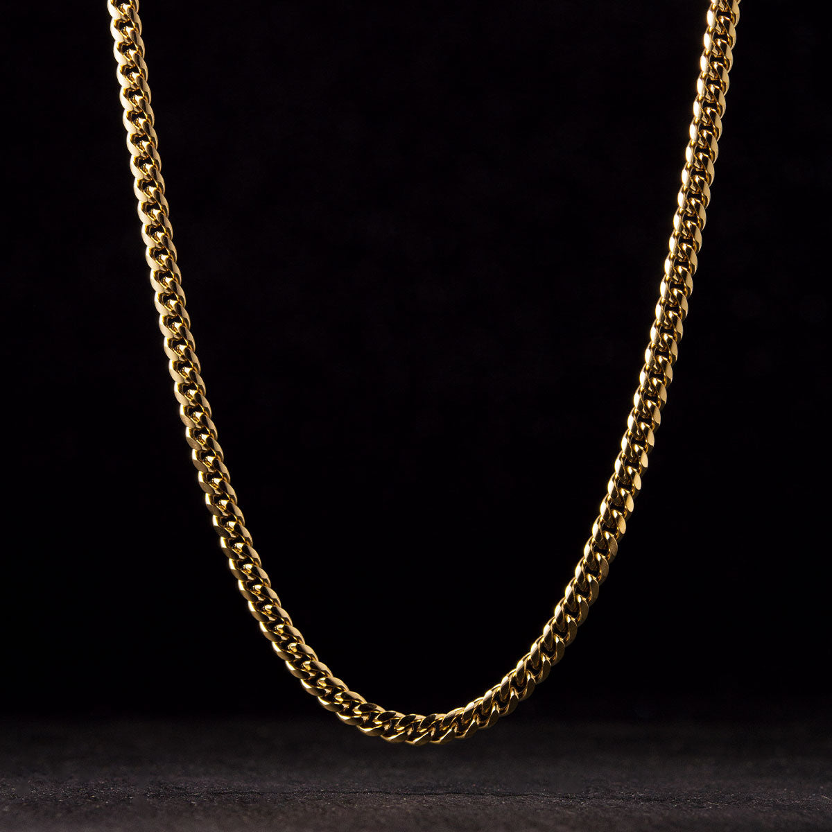 Cadena Cuban Gold 4mm