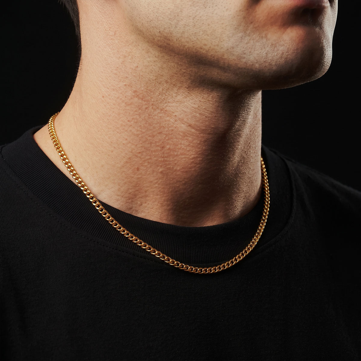 Cadena Cuban Gold 4mm
