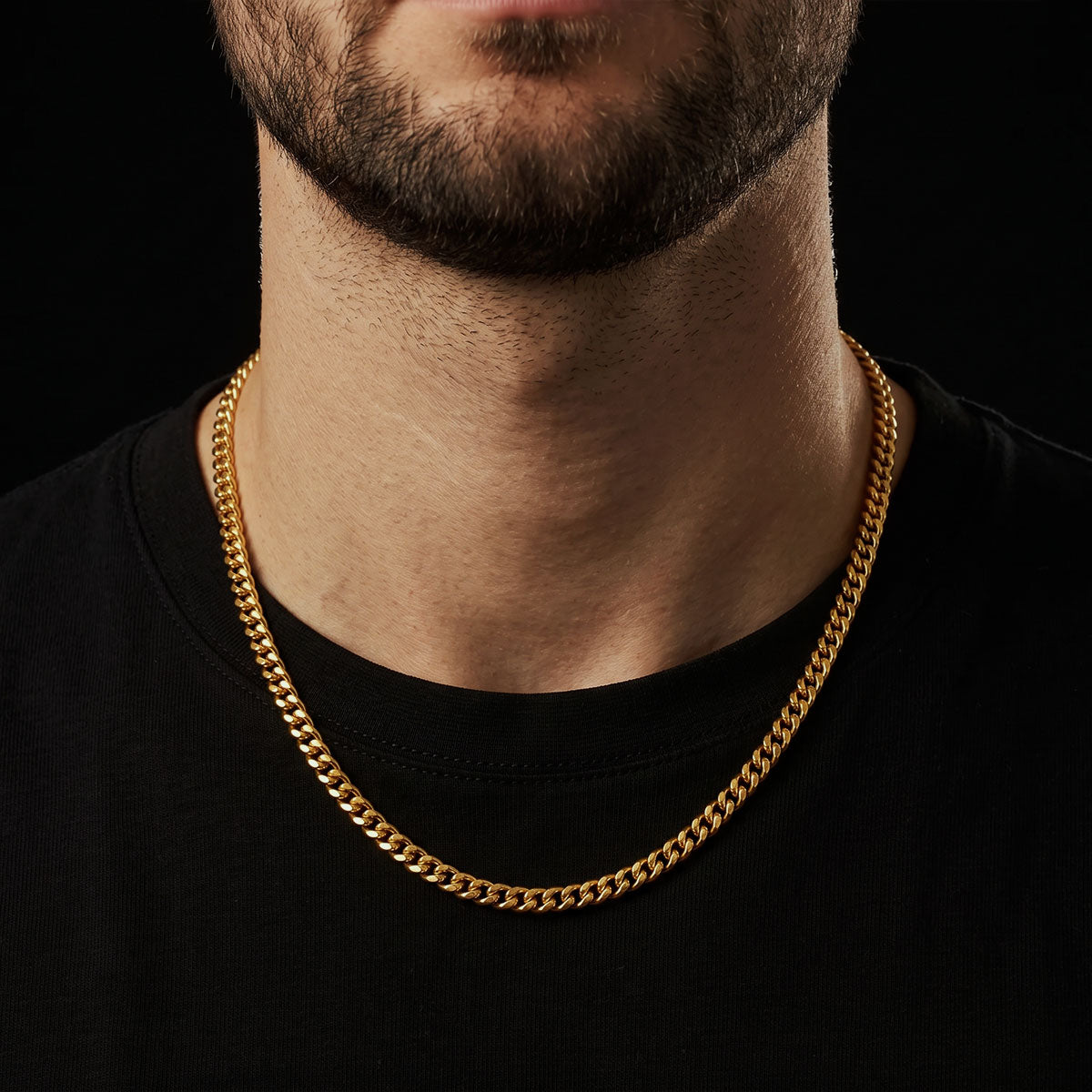 Cadena Cuban Gold 6mm