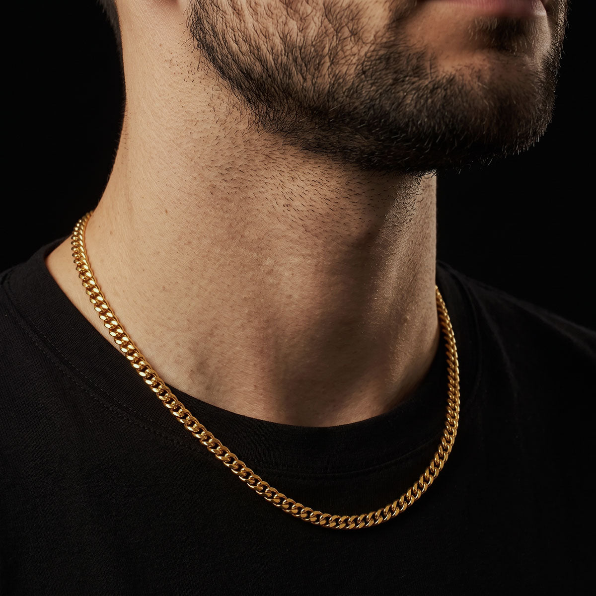 Cadena Cuban Gold 6mm
