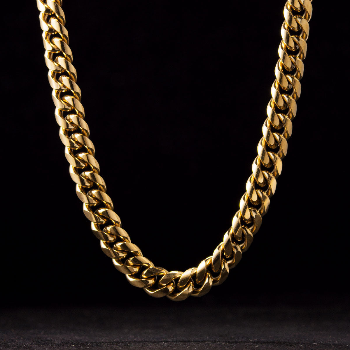 Cadena Cuban Gold 8mm