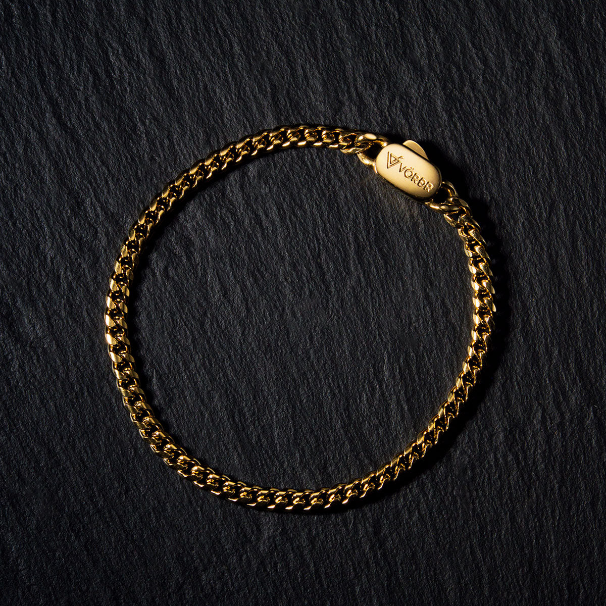 Pulsera Cuban Gold 4mm