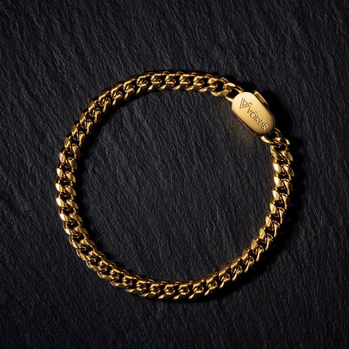 Pulsera Cuban Gold 6mm