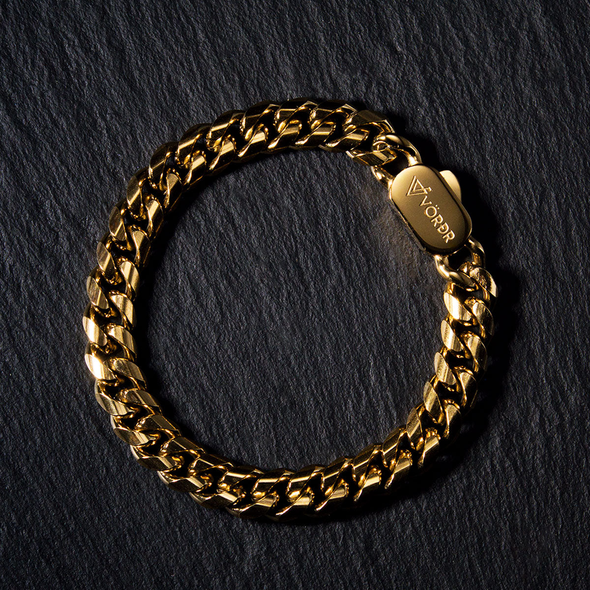 Pulsera Cuban Gold 8mm